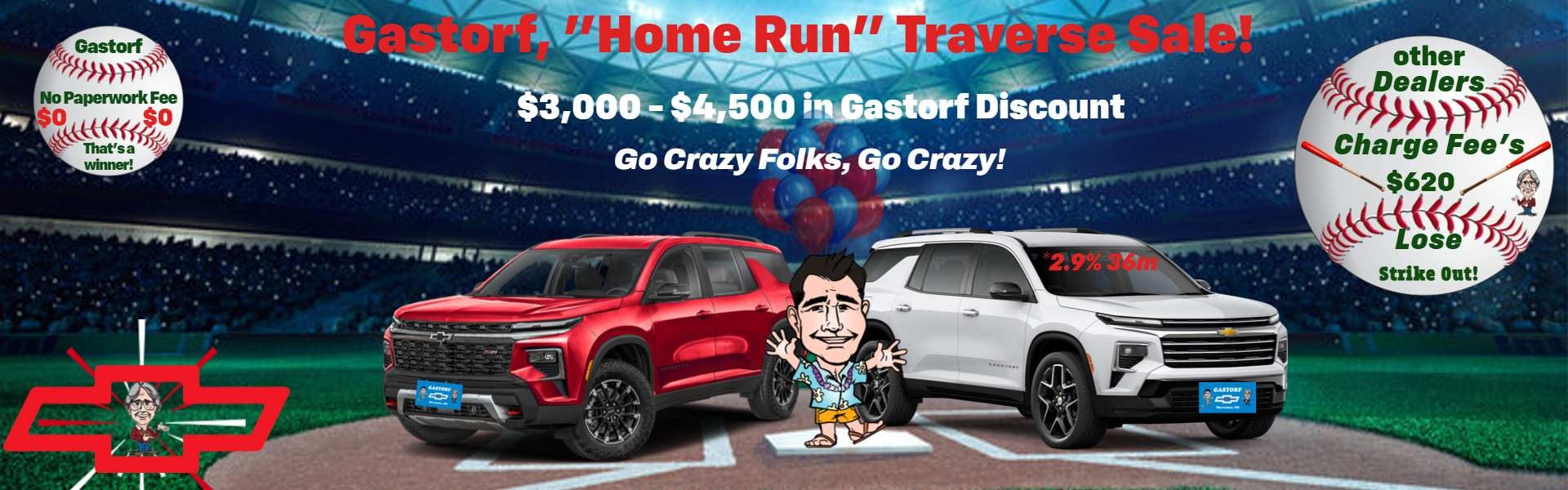 2026 Chevy Traverse. 2.9% APR For well-qualified buyers + No